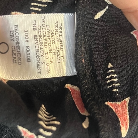 Flynn Skye Strapless Fiona Midi Dress Dark Tulips Size Small - Picture 13 of 14